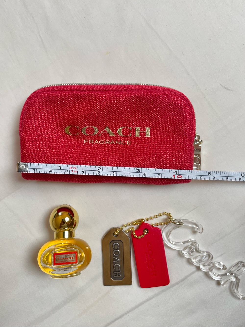 Coach Red Pouch Bundle - Picture 7 of 10